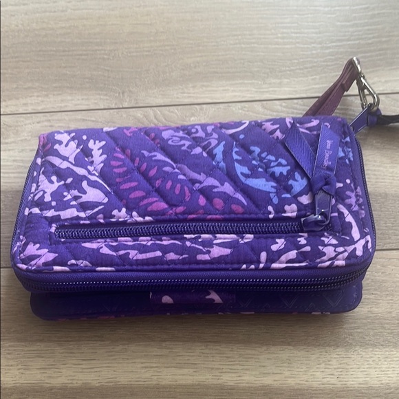Vera Bradley purple wristlet - Picture 8 of 8